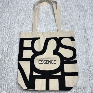 Essence canvas tote bag
